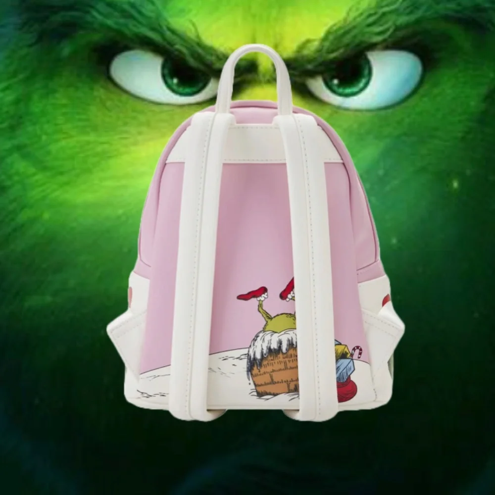 Loungefly Dr Seuss Grinch Lenticular Scene Mini Backpack With Wallet
